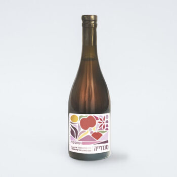 סנדרייה - סיידר תפוח אלכוהולי מתובל ברוזמרין, כוכבי אניס ולבנדר | 750 מ"ל